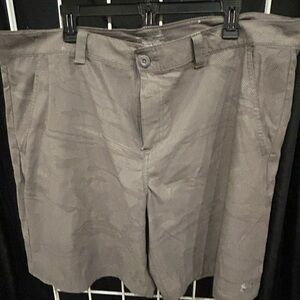 Under Armour HeatGear Gray Patterned Shorts